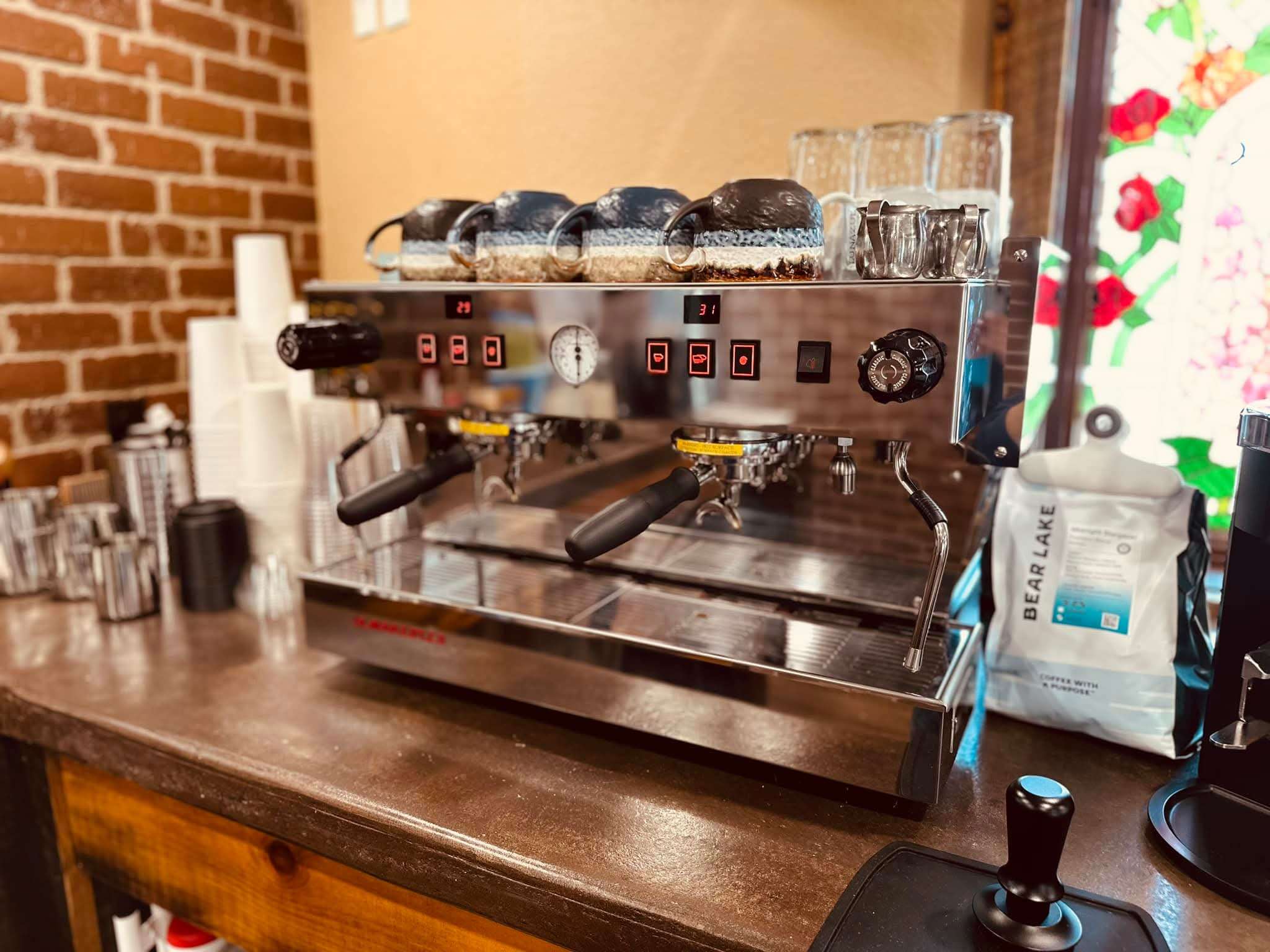 Nuova Simonelli espresso machine at Wake Setters